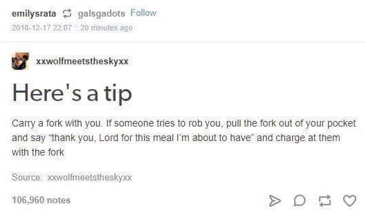 Use the fork - meme
