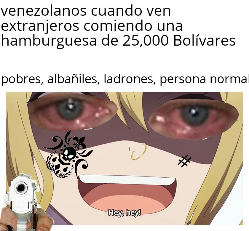 Hamburguesas con valor de 20 pesos mexicanos - meme