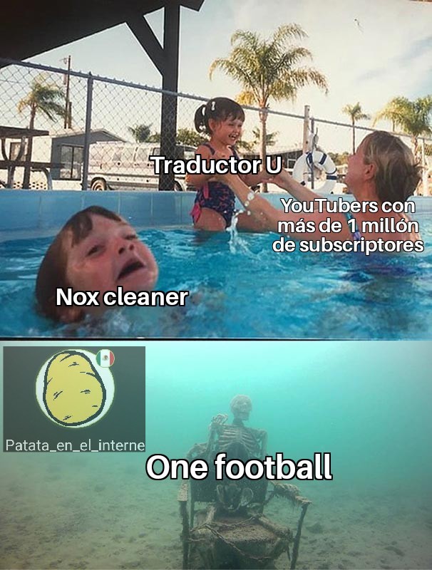 El One football ya se murió - meme