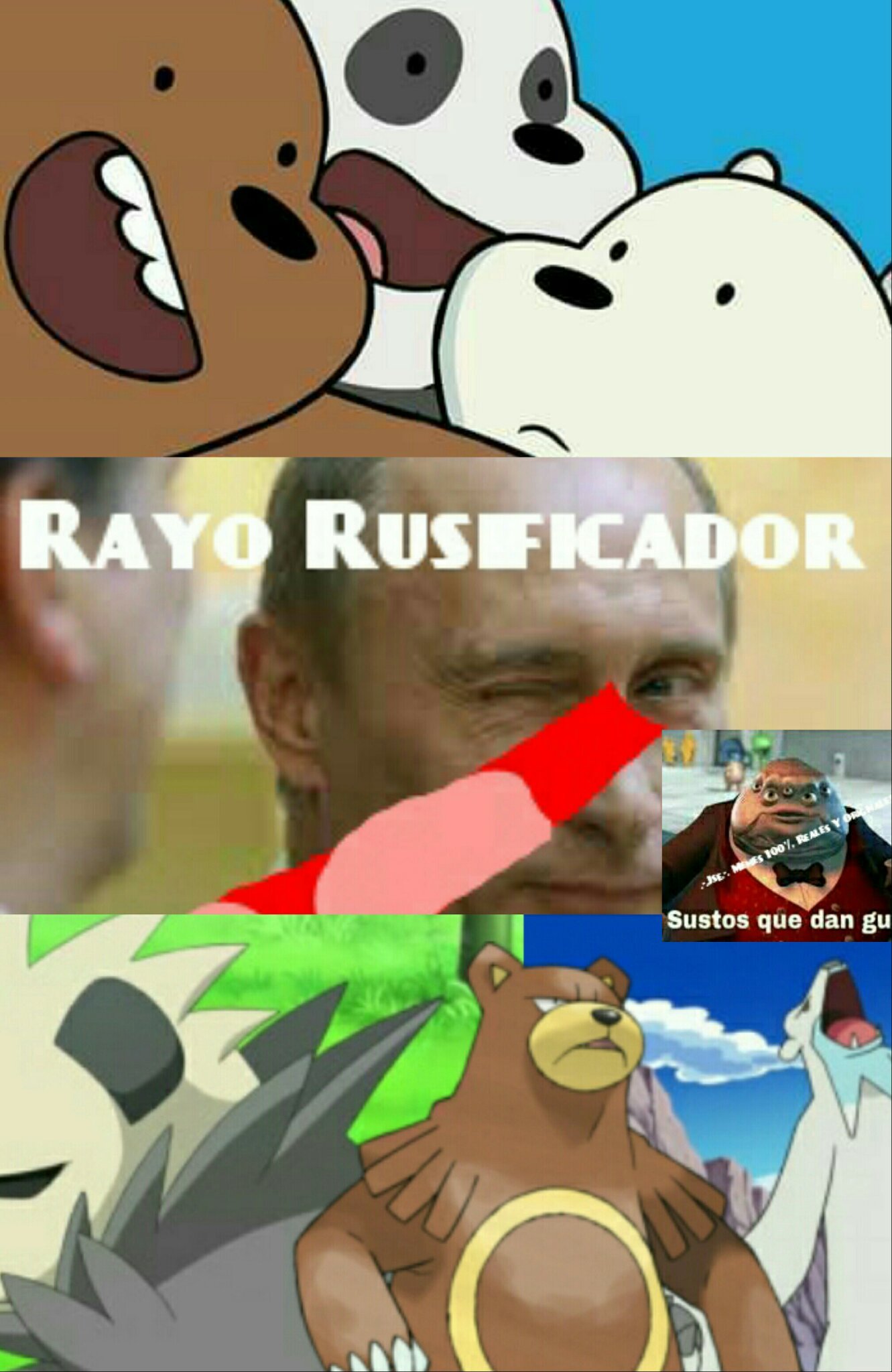Rayo Rusificador - meme