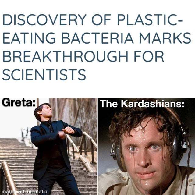 Plastic-eating bacteria marks breakthrough for scientists - meme