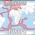 Tradução: olha mãe a Europa