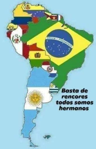 Una sudamérica perfecta - meme