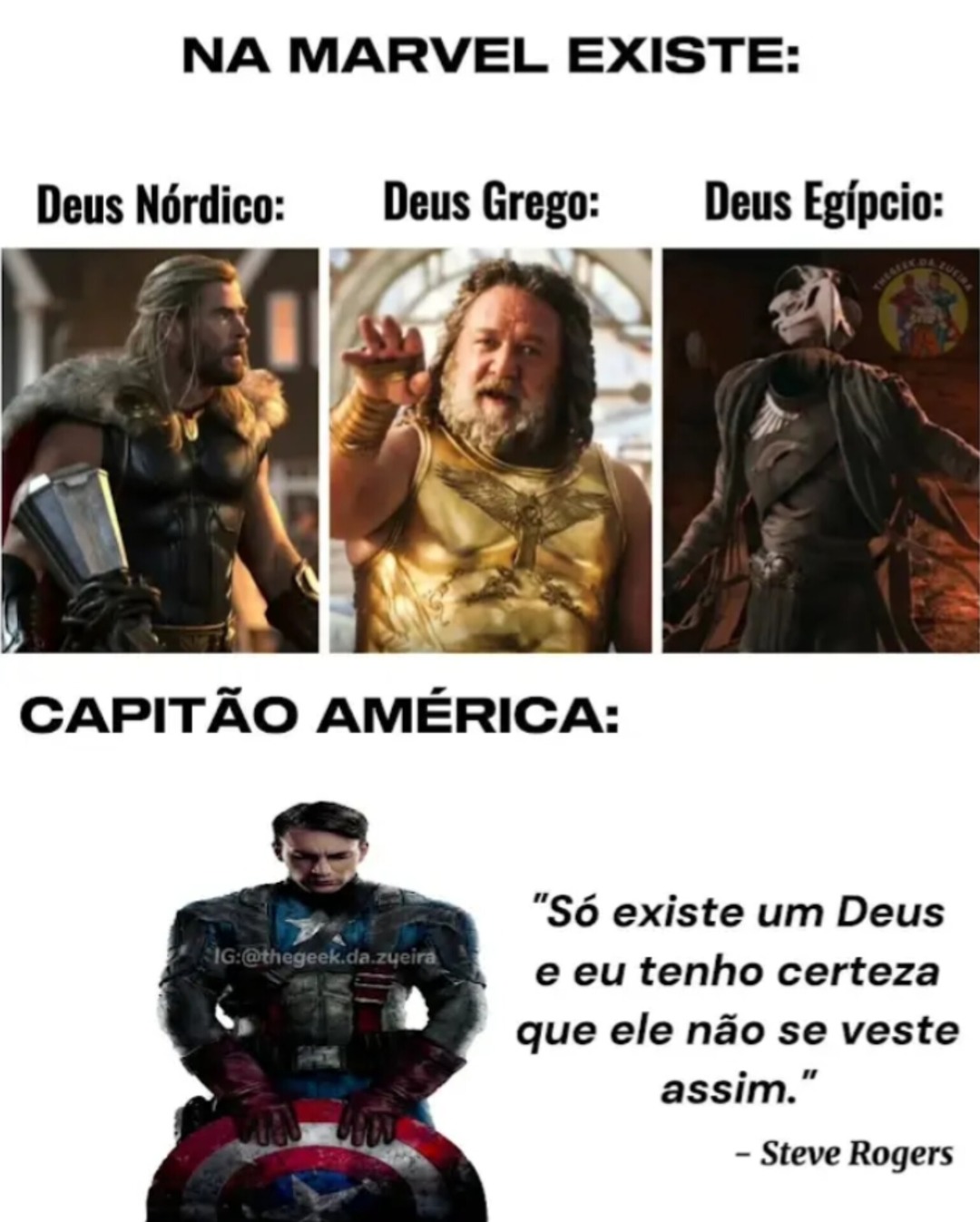 Capitão América - meme