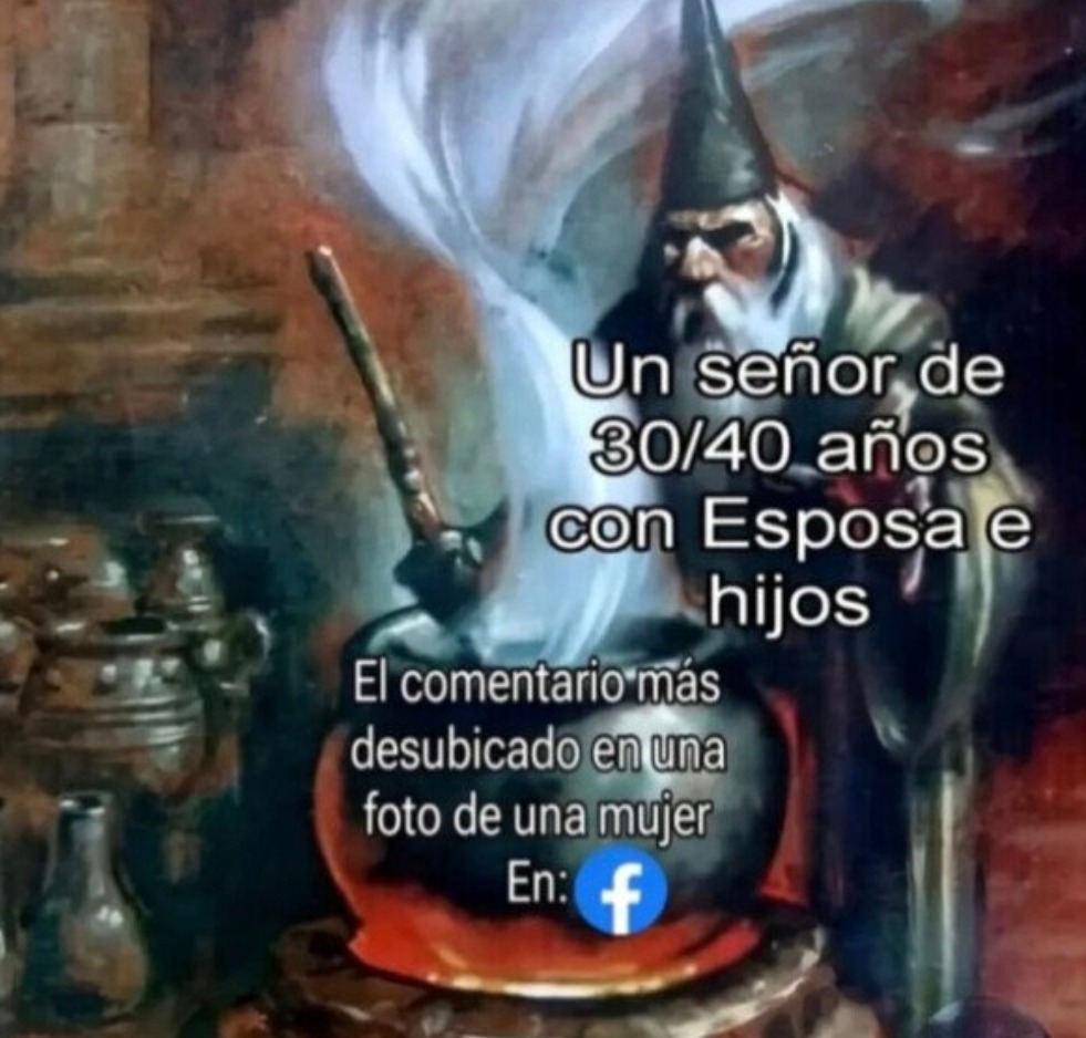 El tipo de 80 años dejando el comentario más fuera de lugar - meme