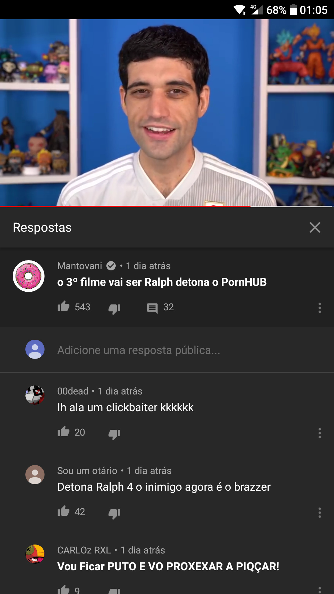 Pqp não sei pq ri disso - meme