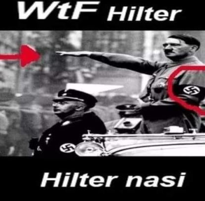Hitler nasi - meme