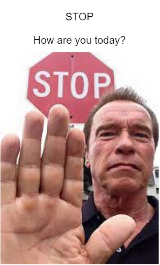 Arnold wants to know - meme