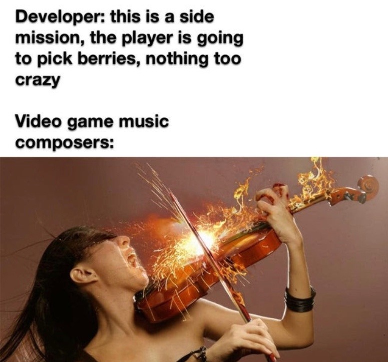 video game music - meme