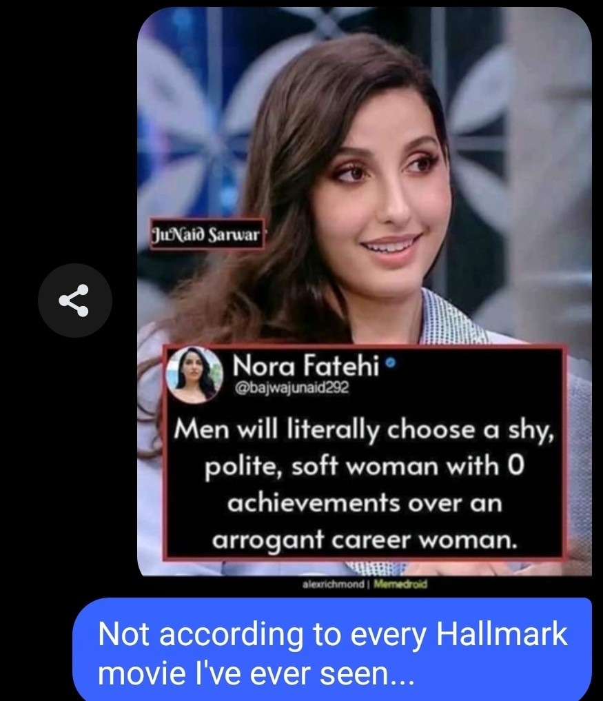 Hallmark disagrees... - meme