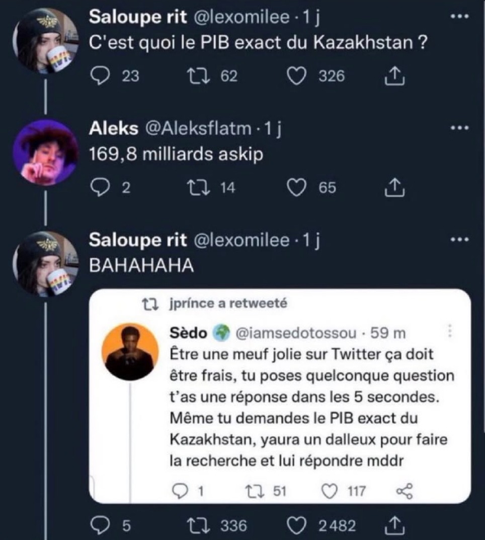 Twitter c’est Wikipédia express quand t’es jolie - meme