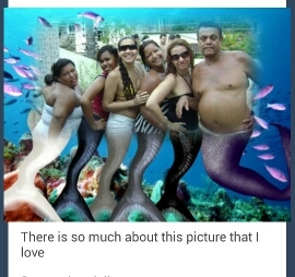 title is a beautiful mermaid - meme