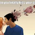 Kissing your crush