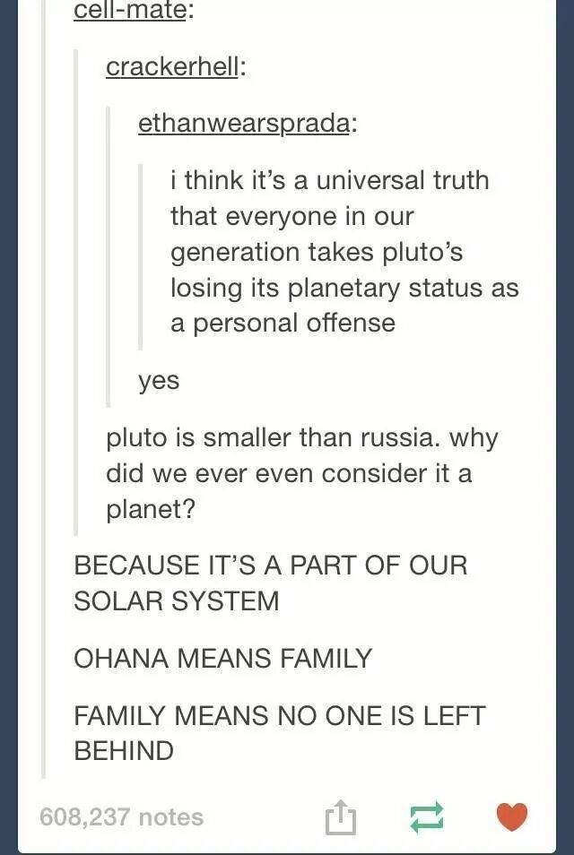 Russia is earths Pluto - meme