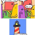 lighthouses are so light