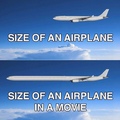 airplane size