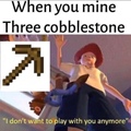 Title is playing Minecraft
