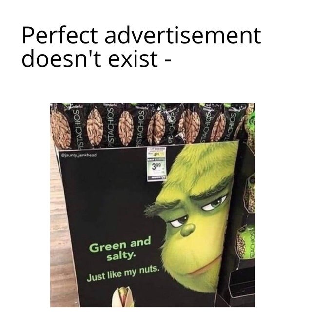 Perfect advertisement - meme