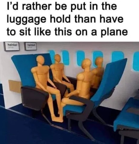 Awkward flights - meme