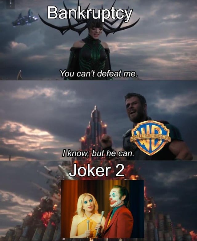 Joker 2 and Warner Bros - meme