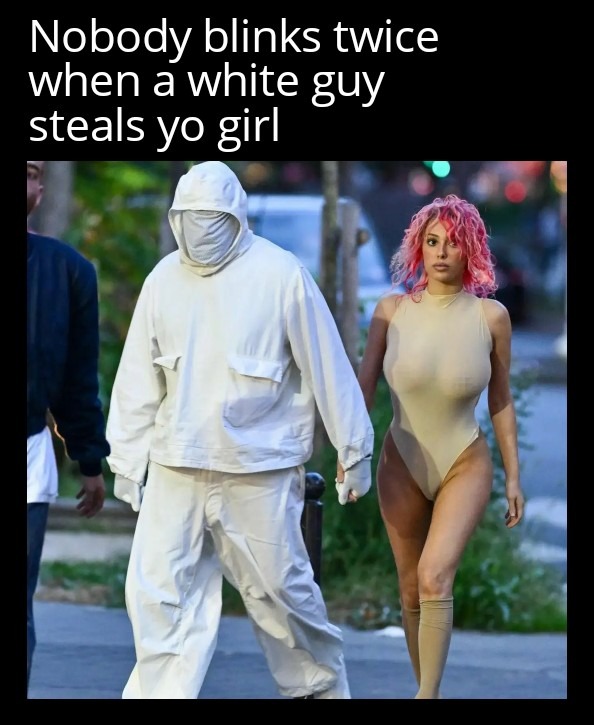 This poor woman is his fetish - meme