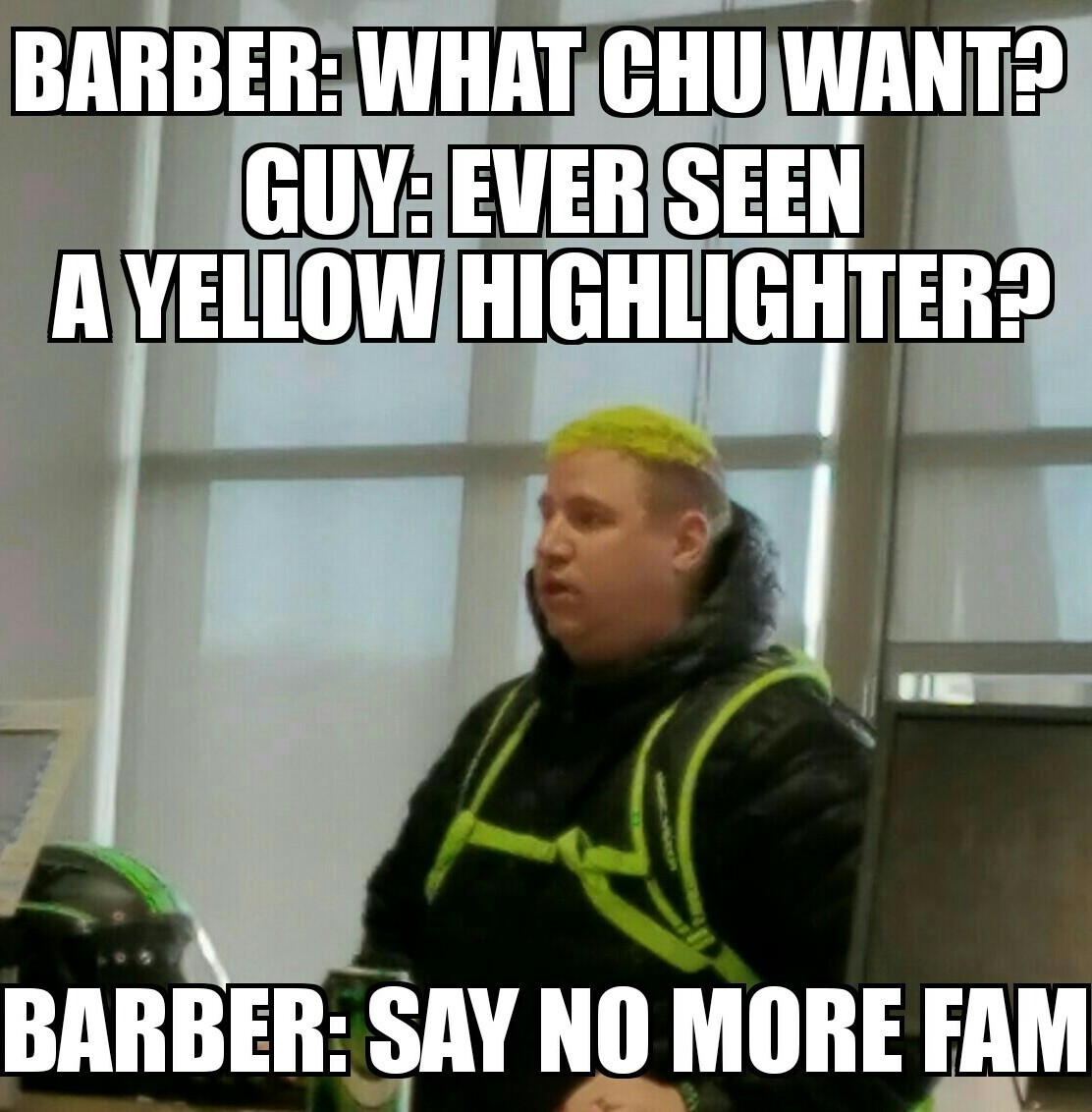 Highlighter Hair - meme