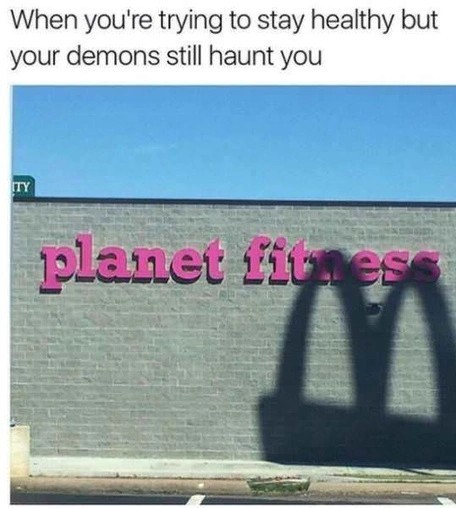 Planet fitness - meme