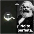 Noite na visão de Karl Marx.