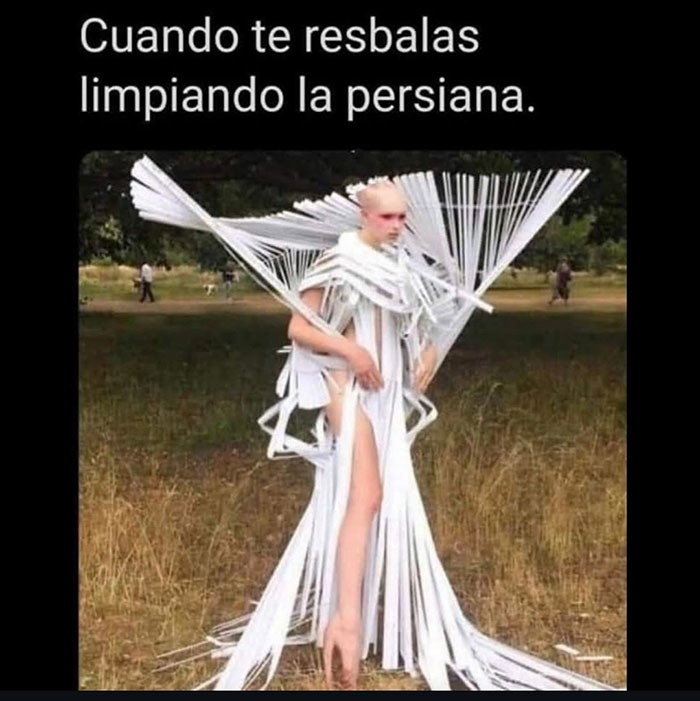 Me fui al suelo por querer limpiar como adulto responsable - meme