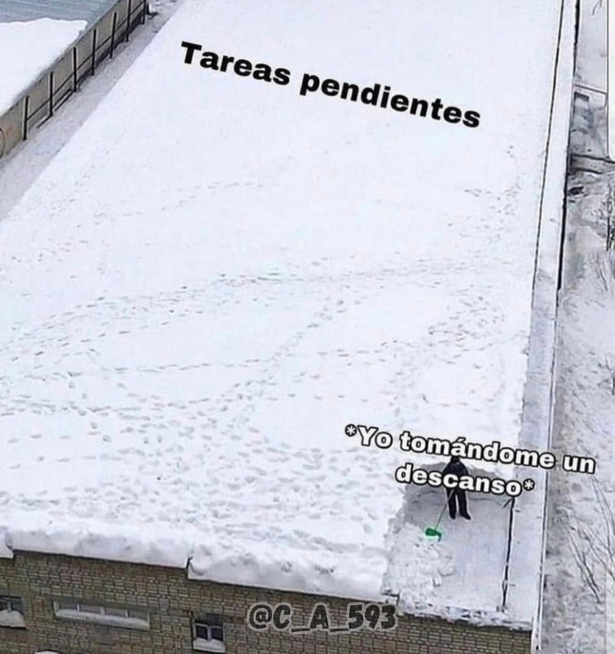 Yo mientras las tareas me miran y yo durmiendo bien sabroso - meme