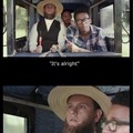 When you're Amish, but savage is life