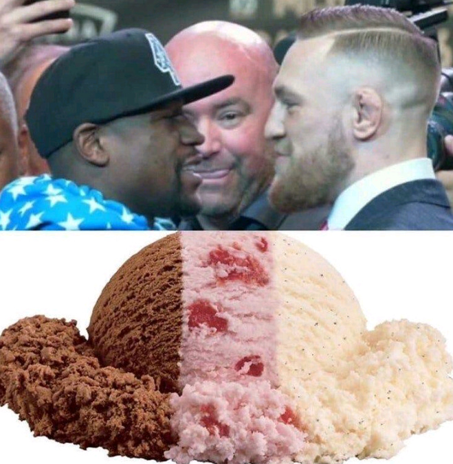 McGregor vs Mayweather... - meme