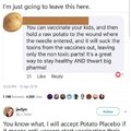 Potato placebo