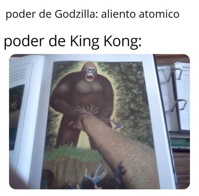 Poder de King Kong - meme