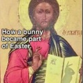 Easter bunny meme