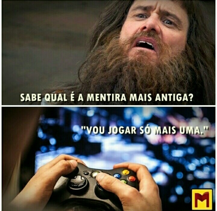 Agora vou jogar sério!