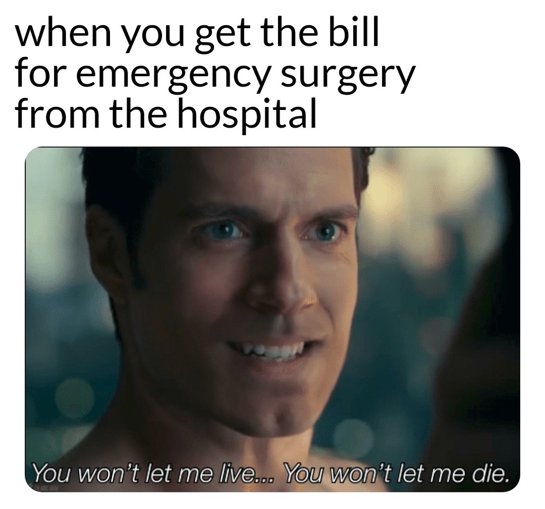 Hospital Bill - meme