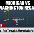Michigan vs Washington 2024 meme