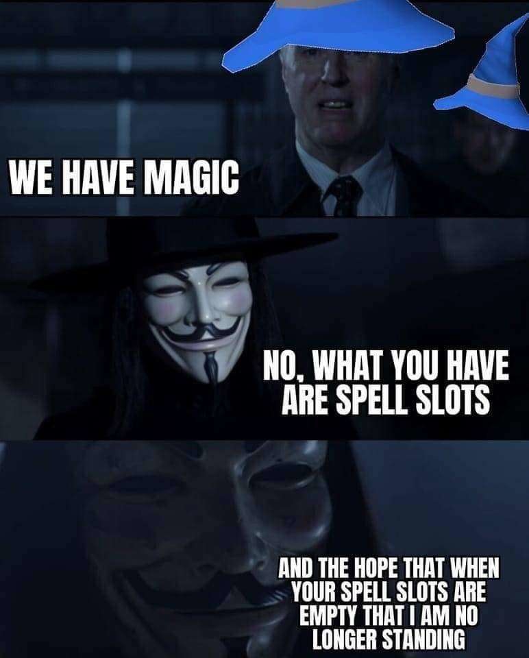 Your spells don't mean shit if you can't land em - meme
