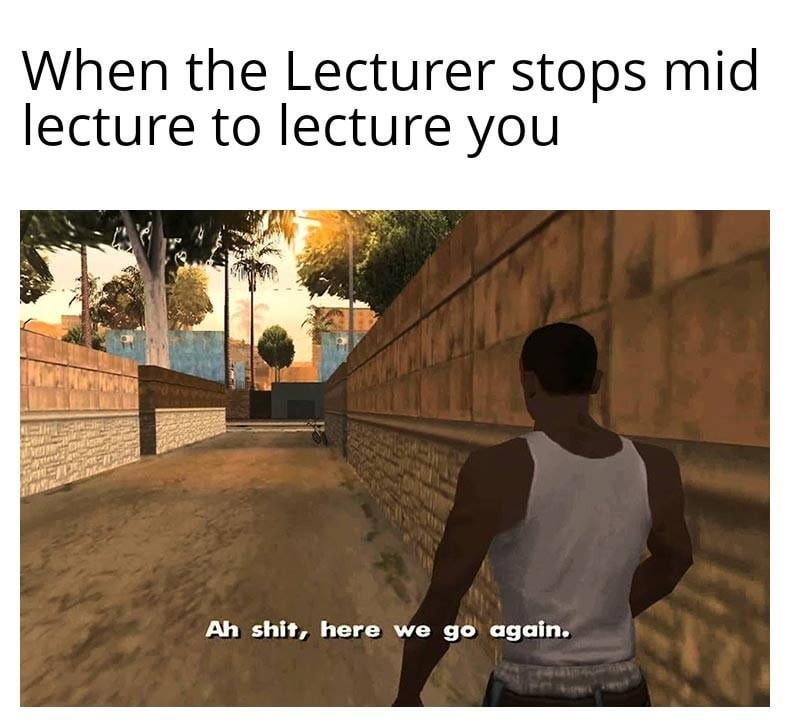 Lecture meme