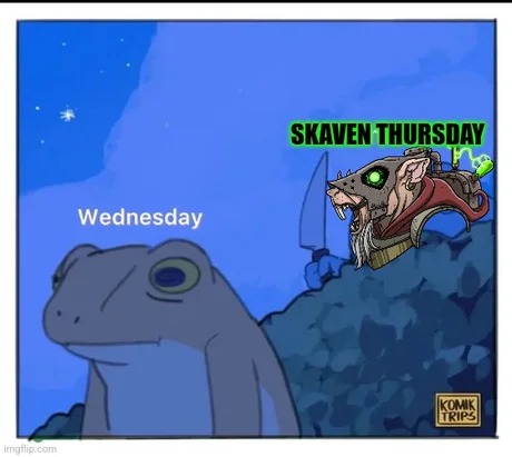 Skaven Thursday meme