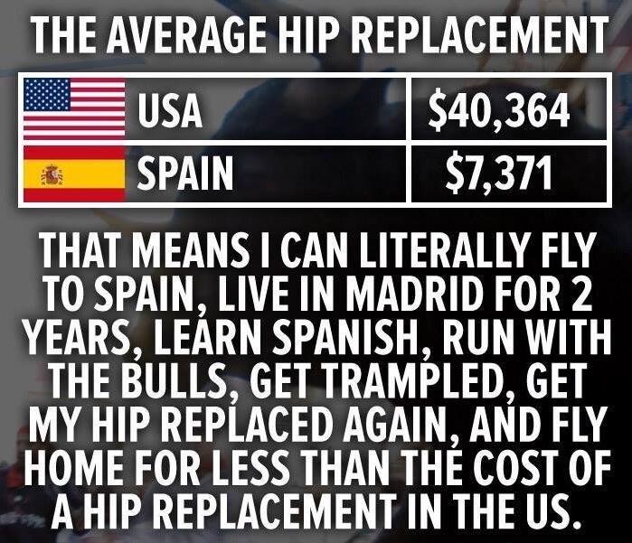 I'm gonna buy a hip in spain, and sell it in America - meme
