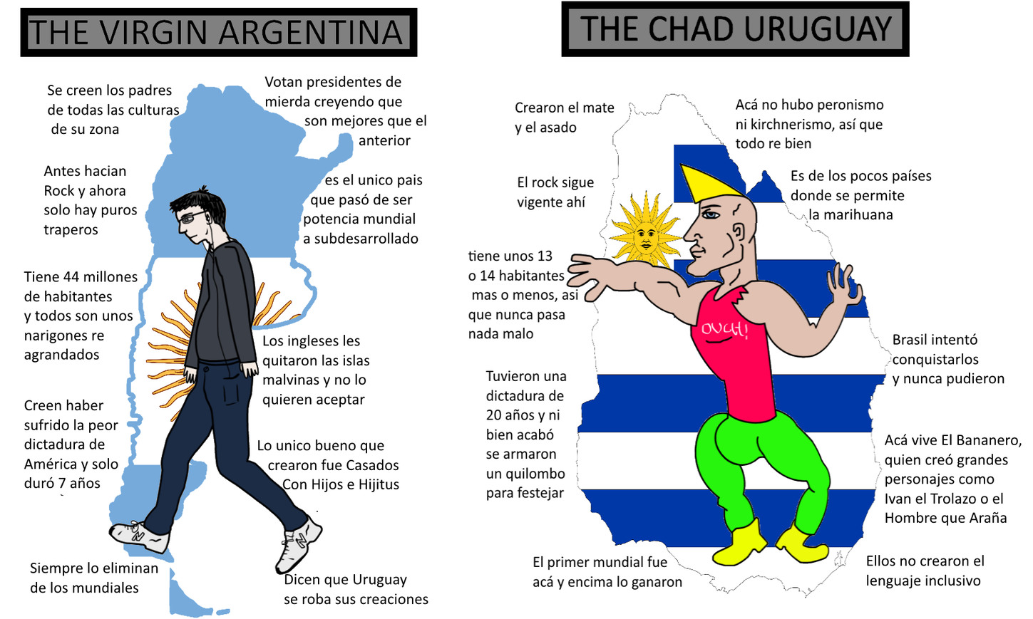 Argentina Vs Uruguay - meme