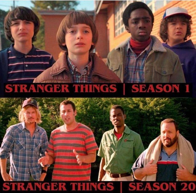 Stranger Things season 20 - meme