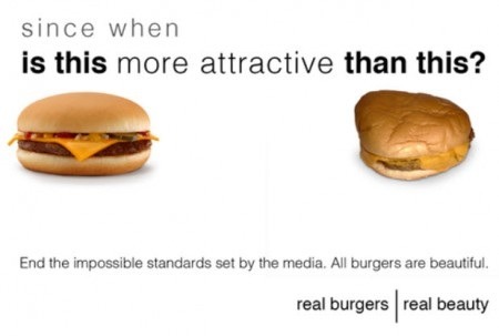 All burgers are beautiful - meme