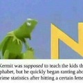 Something set Kermit off