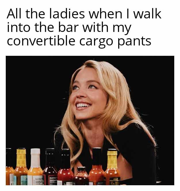 Come on ladies. One at a time - meme