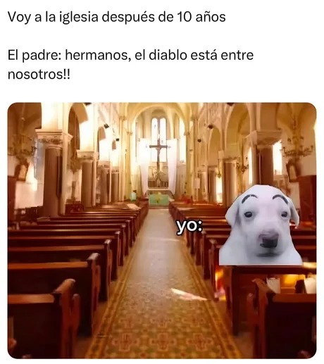 lo siento señor cura - meme