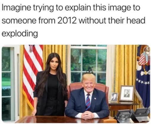 Trump and Kim - meme