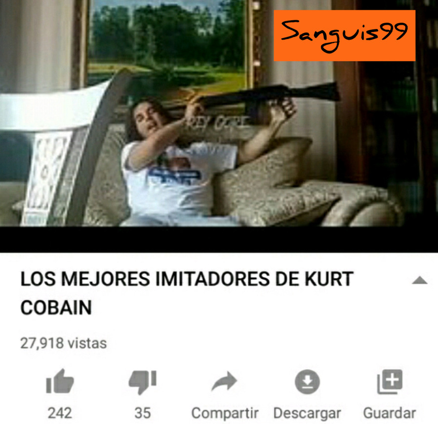 Kurt Cobain (Nirvana) - meme